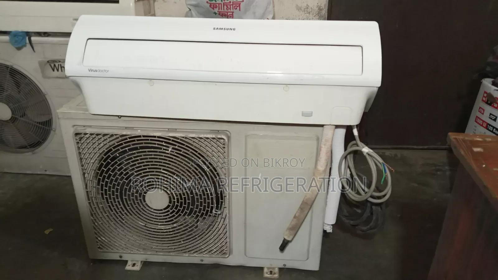 স্যামসাং স্প্লিট টাইপ ১.৫ টন এসি বিক্রির জন্য