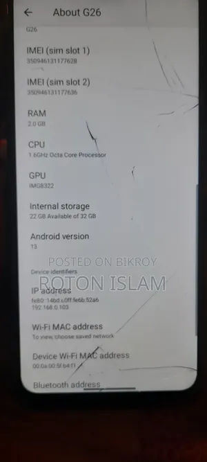 Symphony G26 32 GB Black