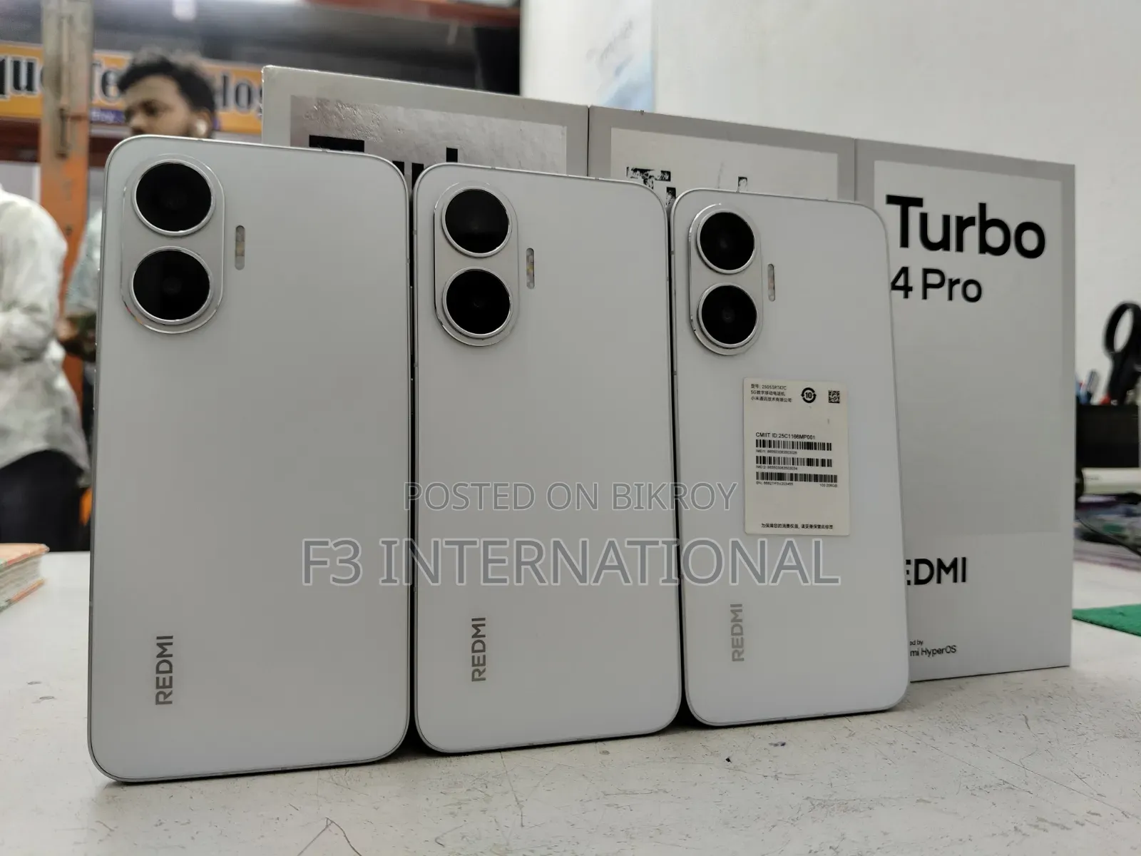 Xiaomi Redmi Turbo 4 Pro 256 GB White