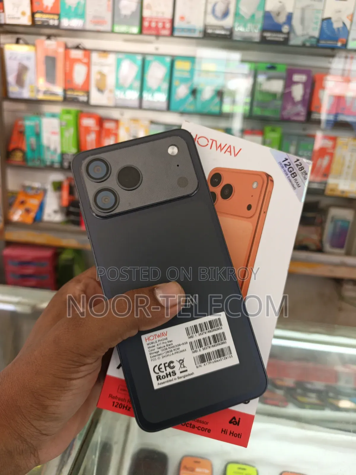 New Hotwav 128 GB Black