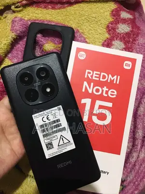 Redmi Note 15 ১২৮ জিবি ব্ল্যাক