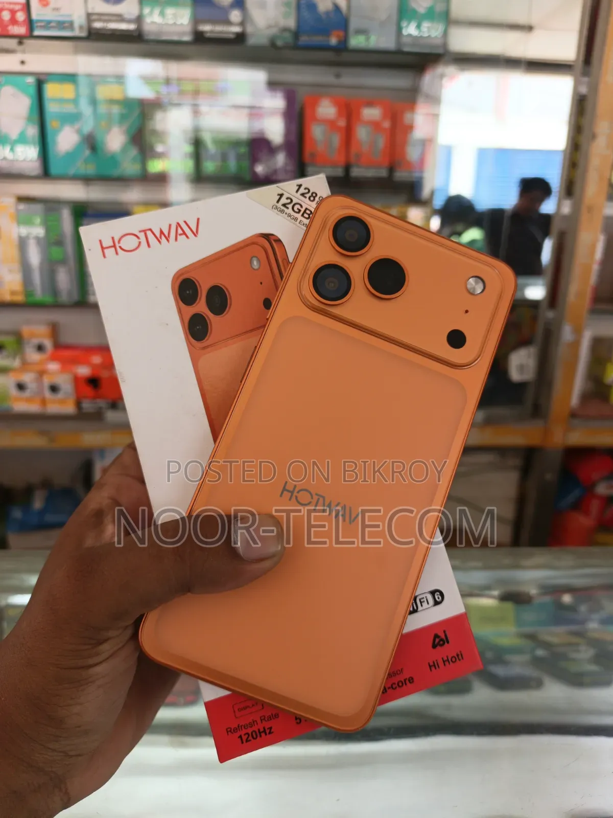New Hotwav 128 GB Orange