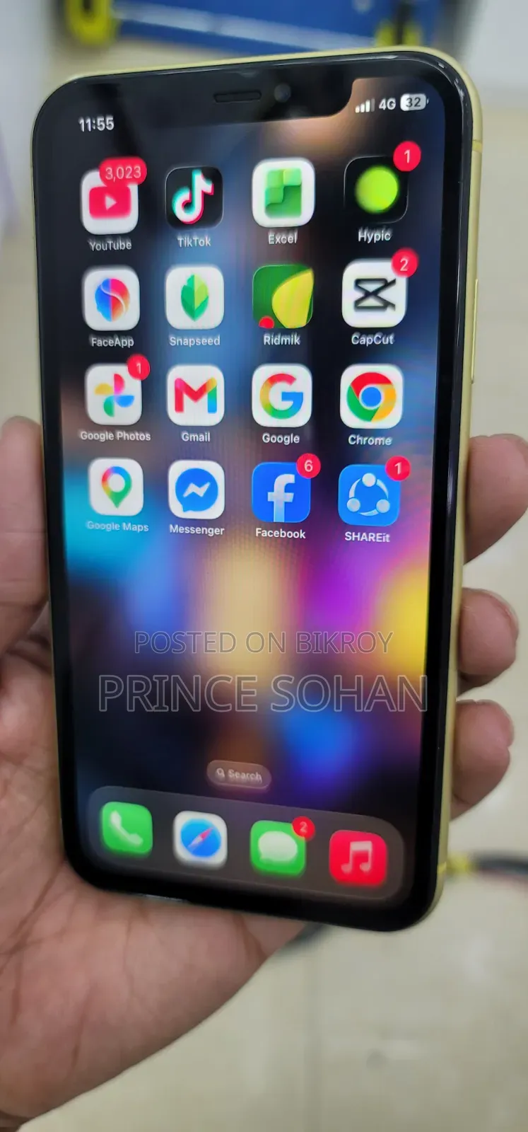 Apple iPhone 11 128 GB Yellow