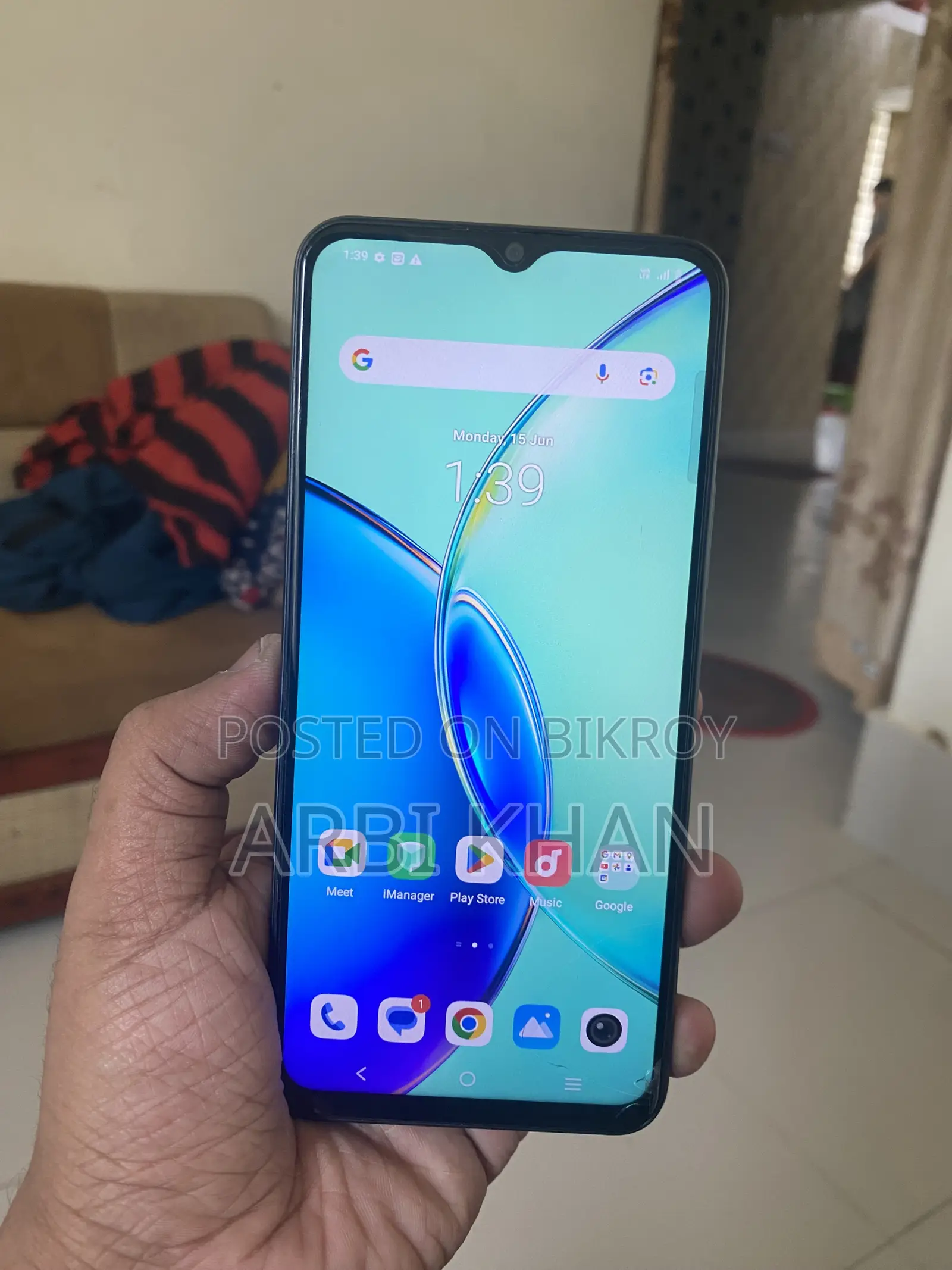 Vivo Y17s 128 GB Black