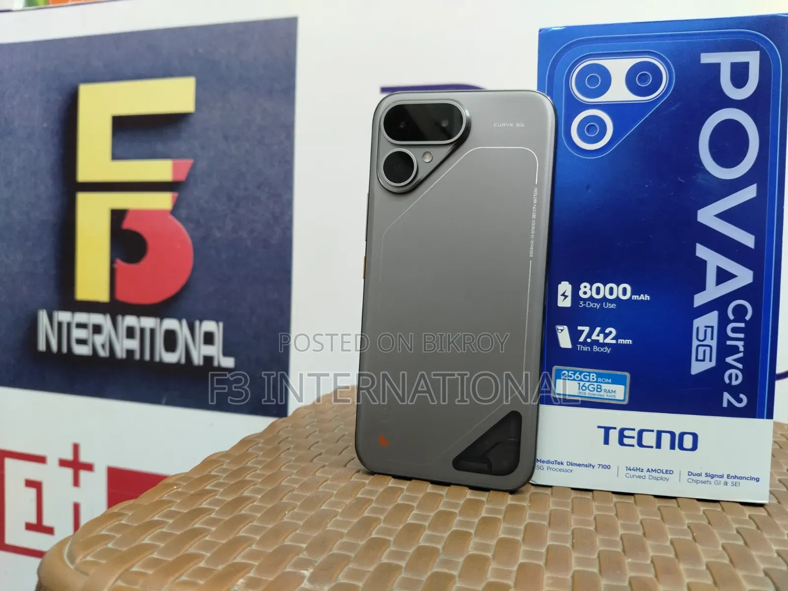 Tecno Pova Curve 2 256 GB Gray