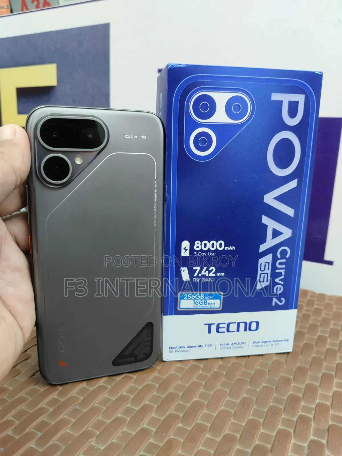 Tecno Pova Curve 2 256 GB Gray