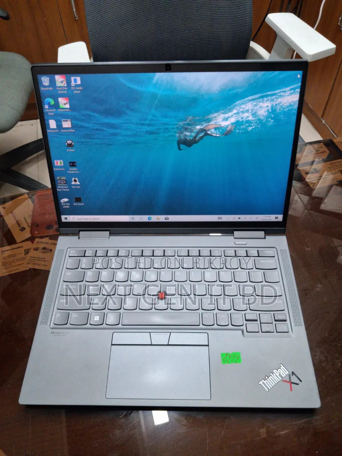 Laptop Lenovo ThinkPad X1 Yoga 16GB Intel Core I5 SSD 512GB
