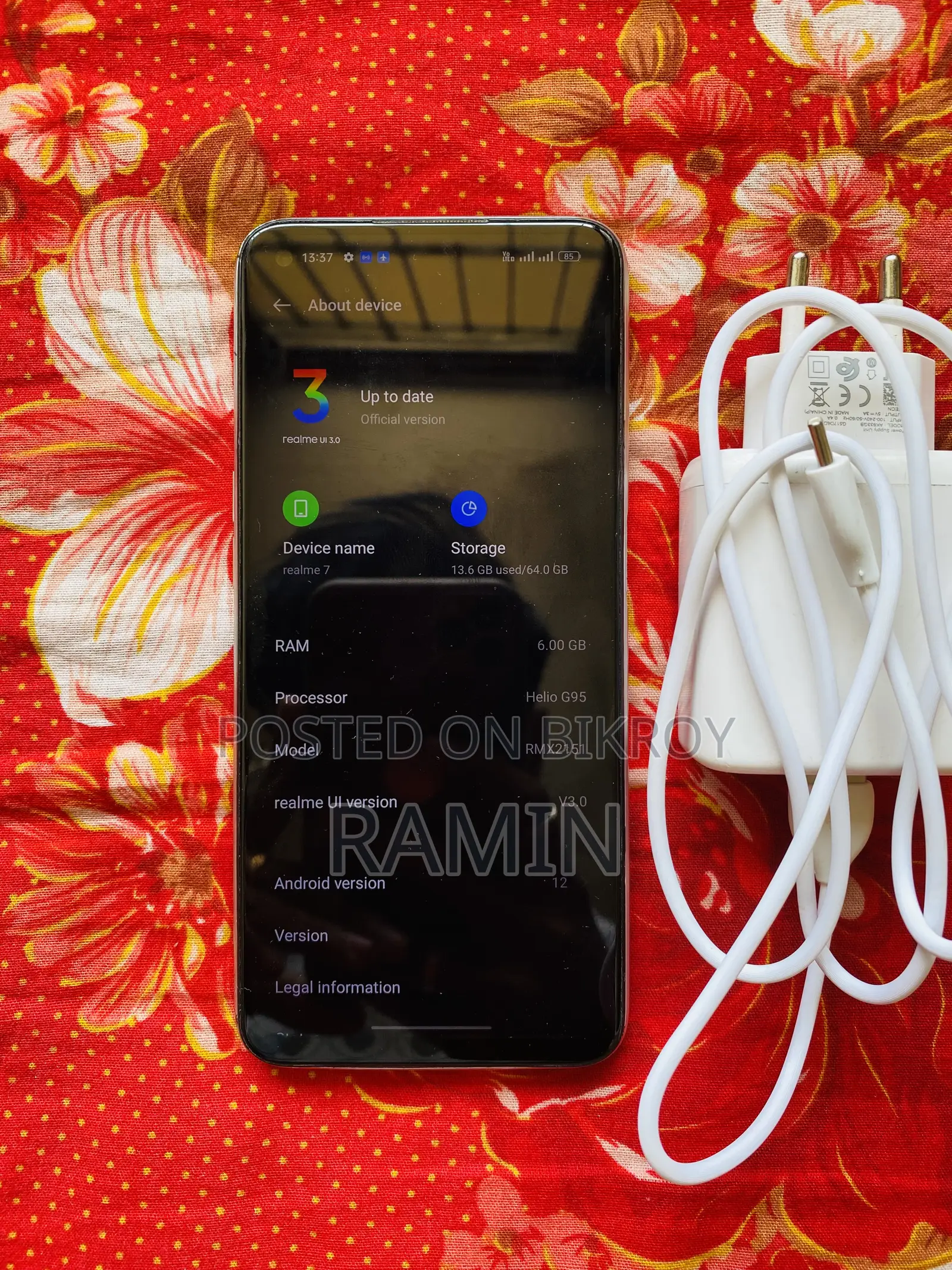 Realme 7 (Global) 64 GB Gray