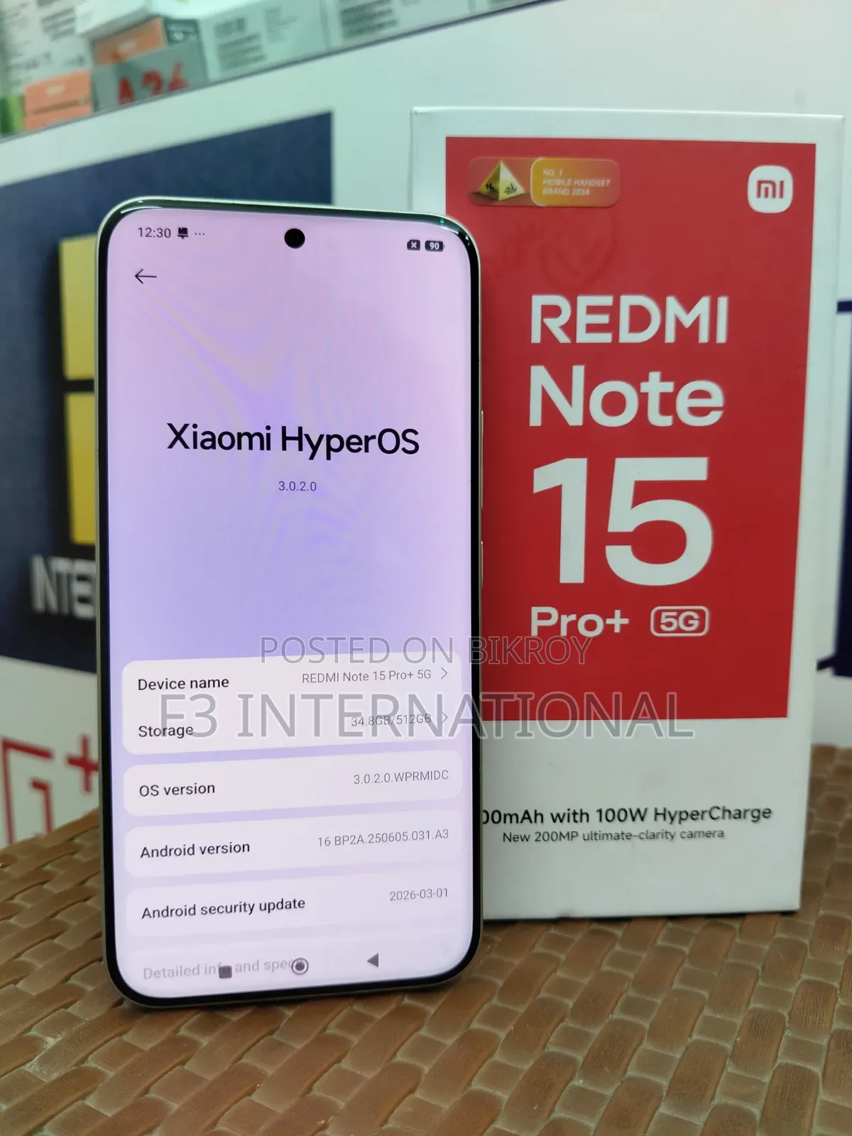 Xiaomi Redmi Note 15 Pro+ 512 GB Gold