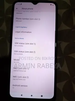 Nokia C22 64 GB Silver
