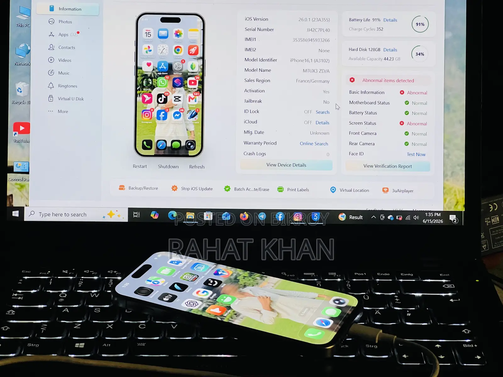 Apple iPhone 15 Pro 128 GB
