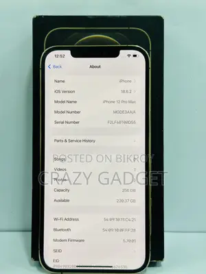 Apple iPhone 12 Pro Max 256 GB Gold