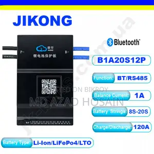 Jk BMS for Lithium Battery Project