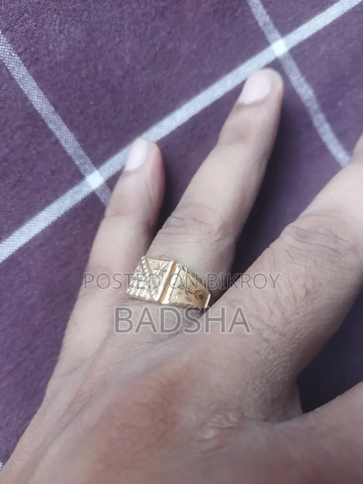 Gold Ring, 21 Karat, 3 Ana weight