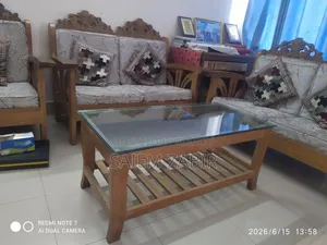 5 Seat Sofa+Table (Teak)