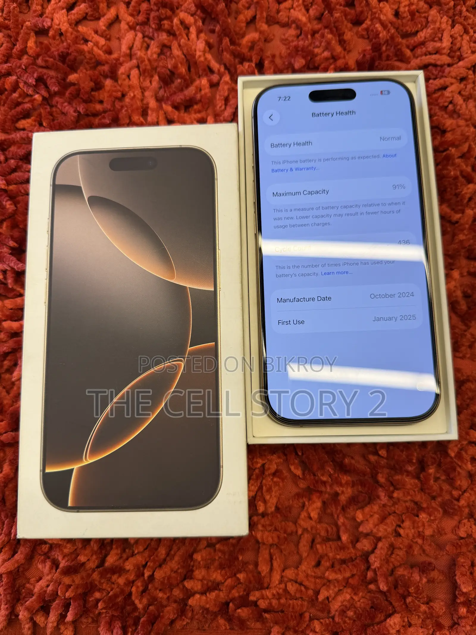 Apple iPhone 16 Pro 256 GB Gold