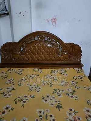 সেগুন কাঠের খাট ৬ ফুট বাই ৭ ফুট