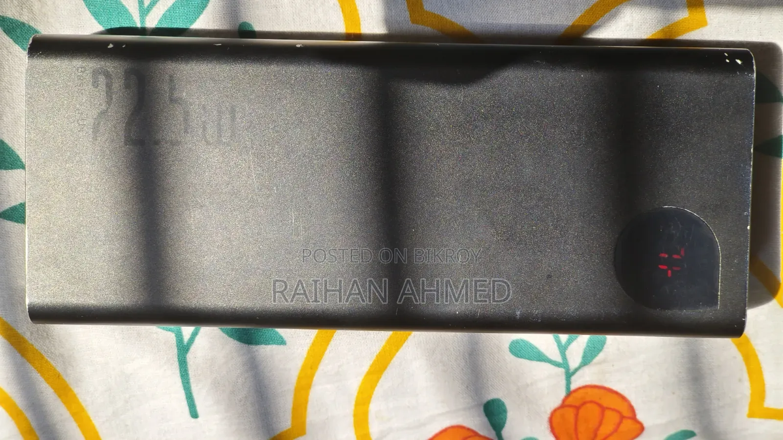 Baseus Adaman 20000mah 22.5w Metal Power Bank With Digital Display