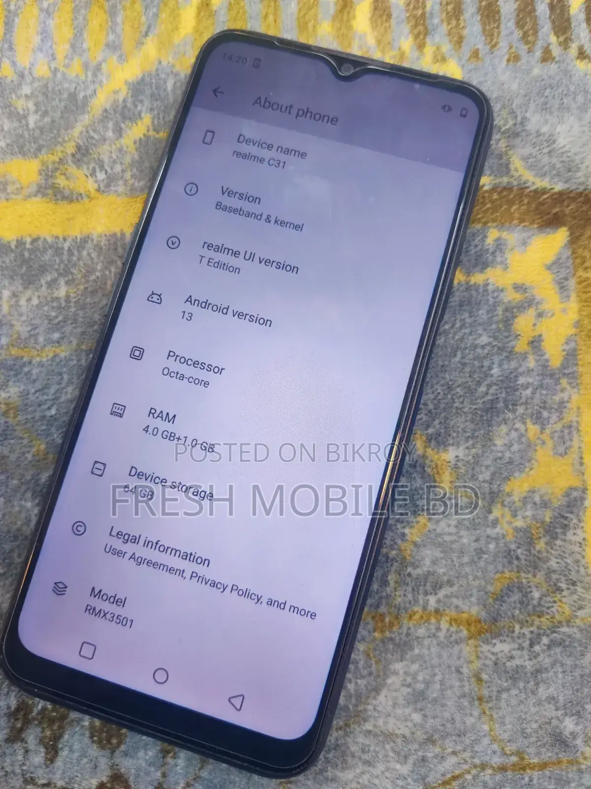 Realme C31 64 GB Black