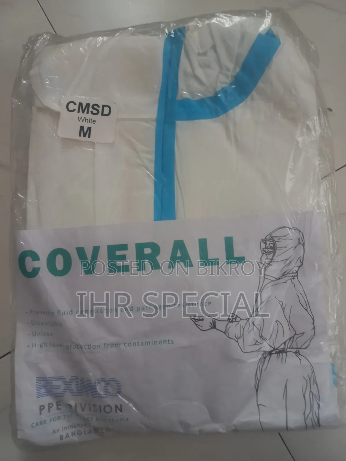 PPE Coverall Full Body Protection