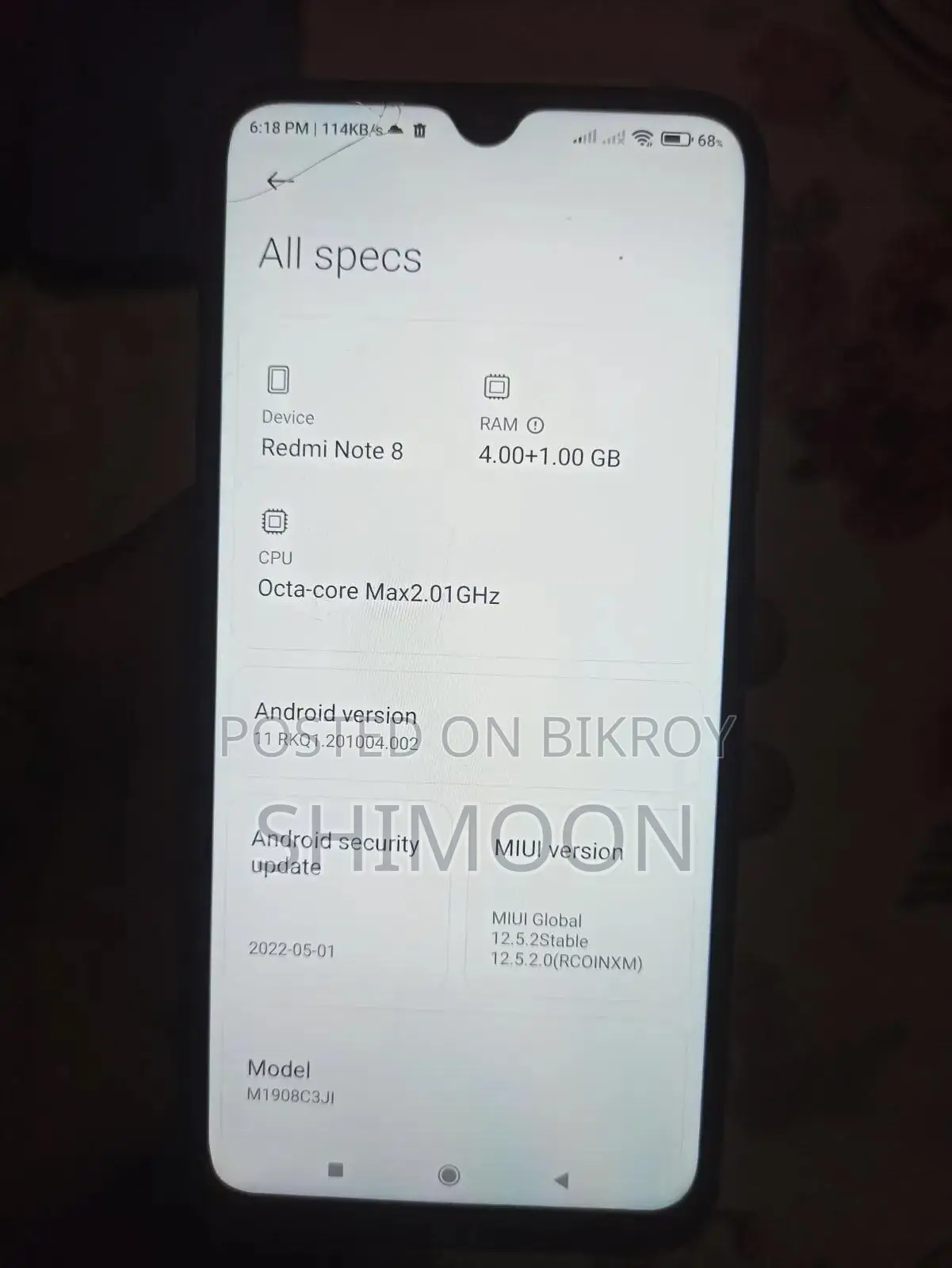 Xiaomi Redmi Note 8 64 GB Blue