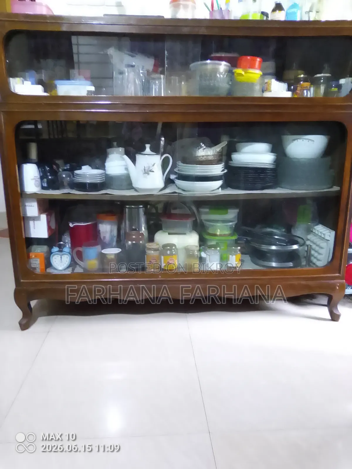 Wooden Showcase