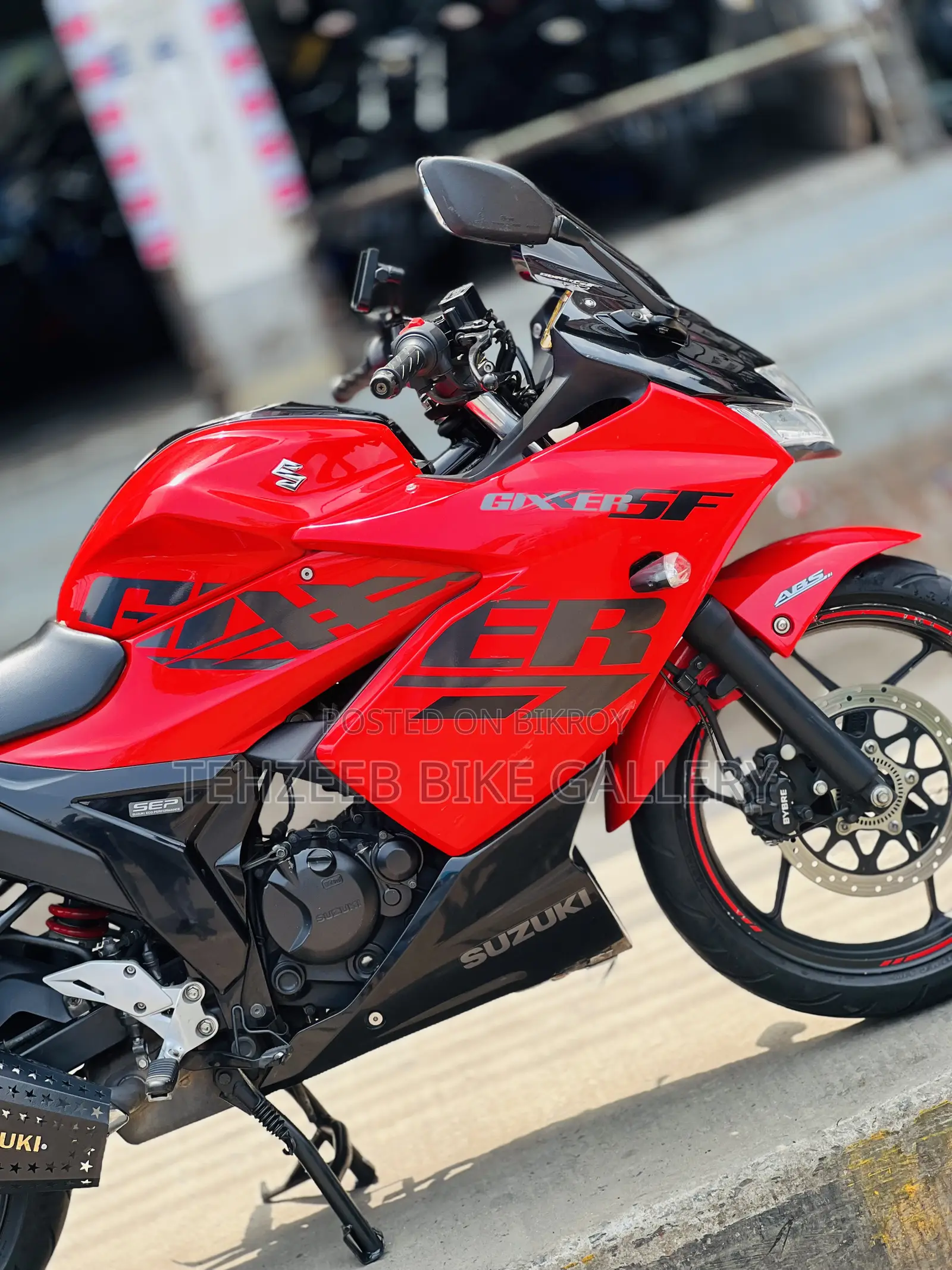 Suzuki Gixxer SF FI 2022 Red