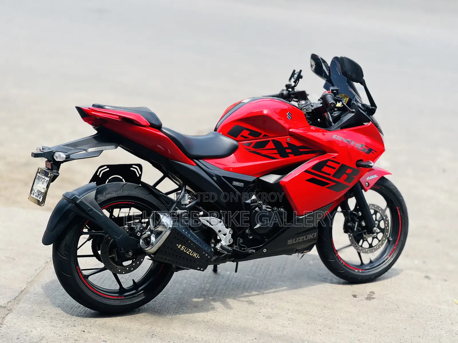 Suzuki Gixxer SF FI 2022 Red