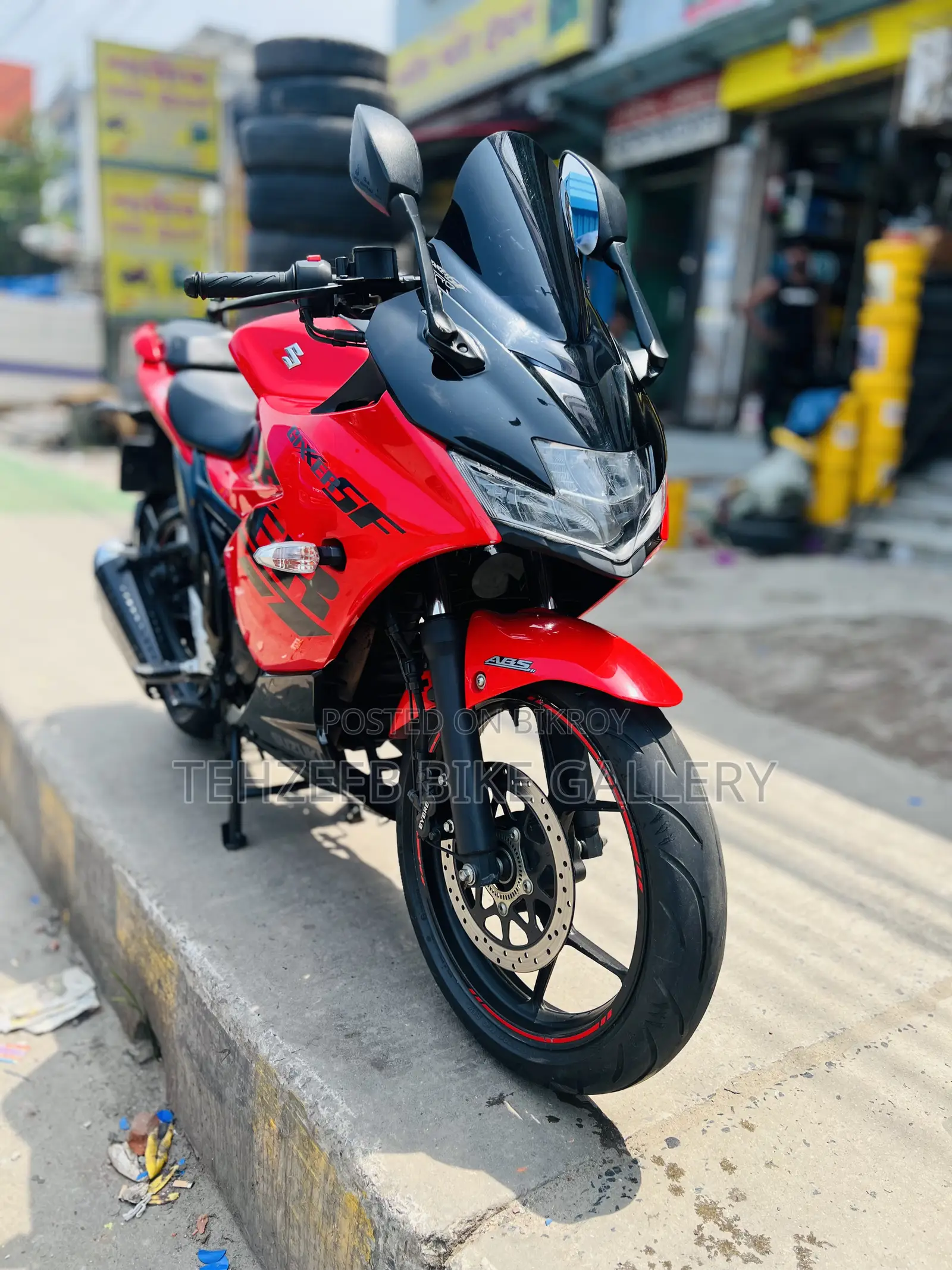 Suzuki Gixxer SF FI 2022 Red