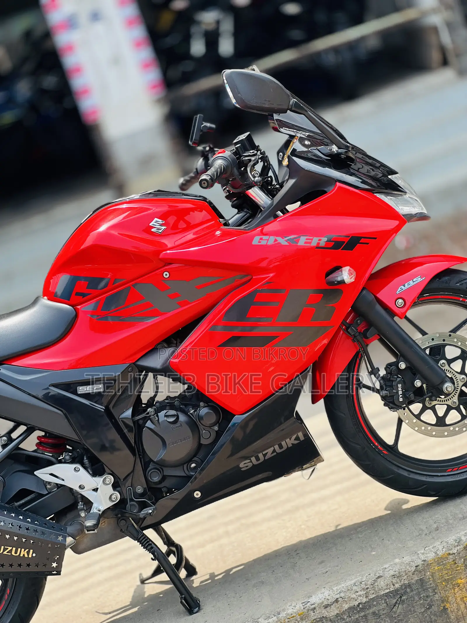 Suzuki Gixxer SF FI 2022 Red