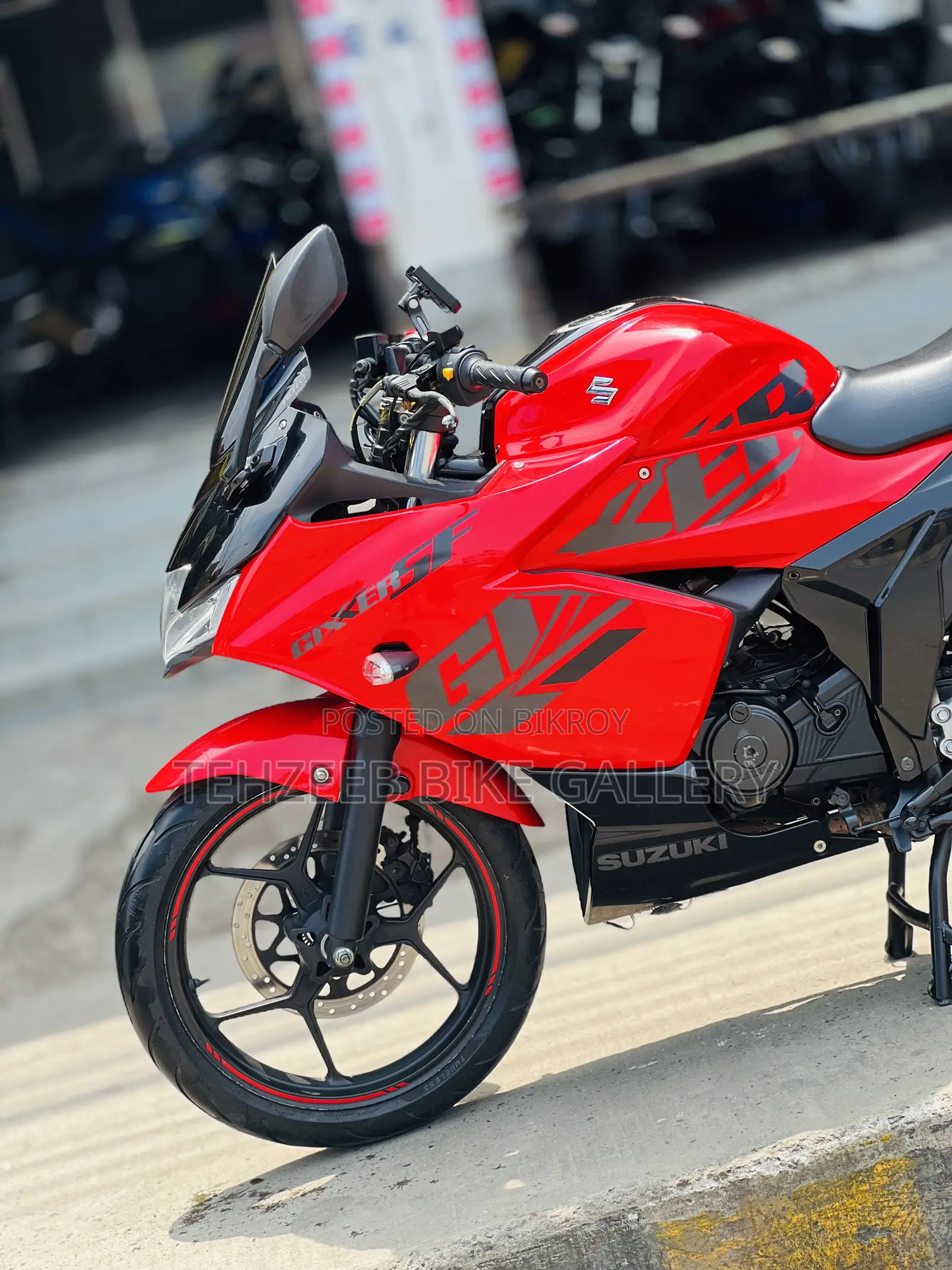 Suzuki Gixxer SF FI 2022 Red