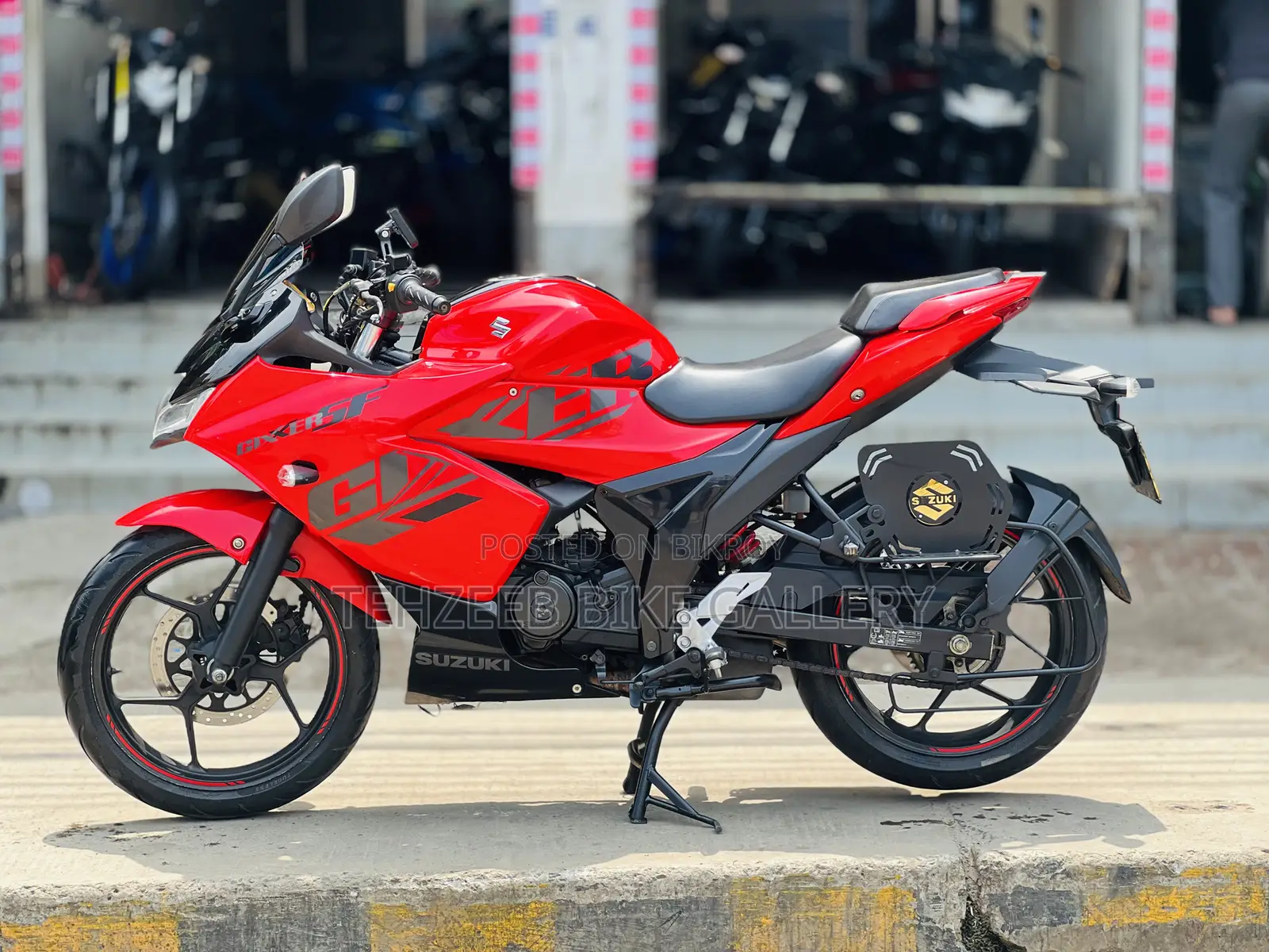 Suzuki Gixxer SF FI 2022 Red