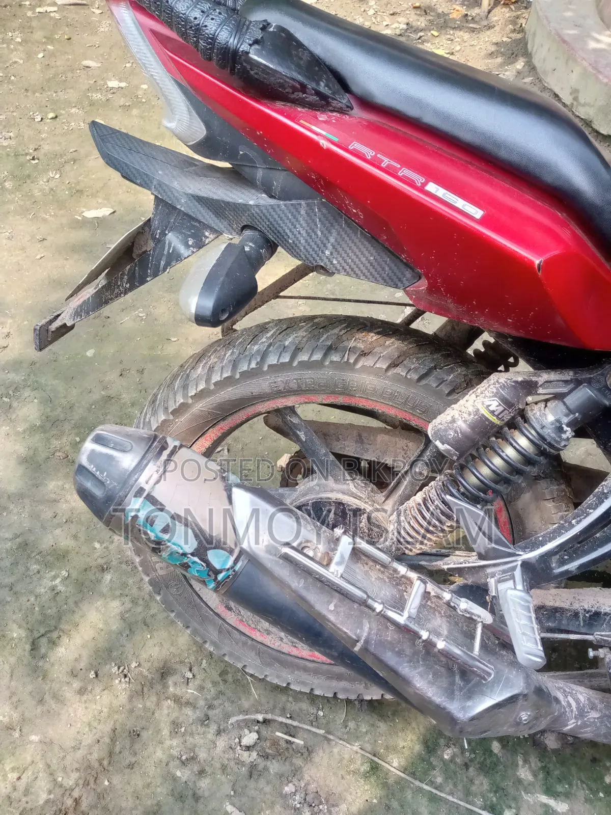 TVS Apache RTR 160 2V 2018 Red