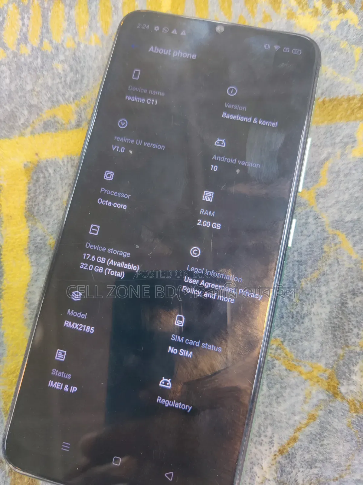 Realme C11 32 GB Green