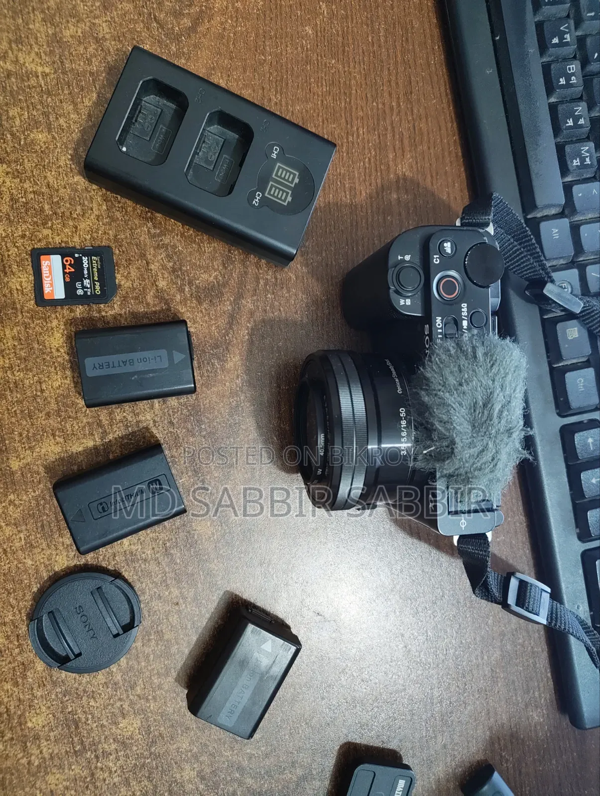 Sony Zv-E10 Full Vlogging Setup for Sale