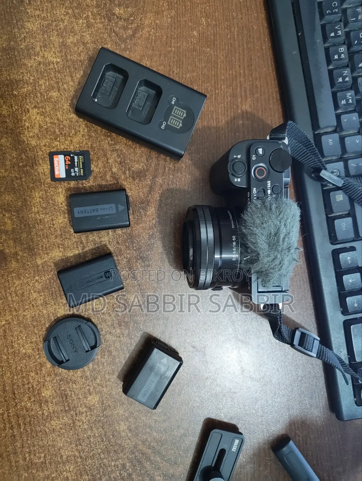 Sony Zv-E10 Full Vlogging Setup for Sale