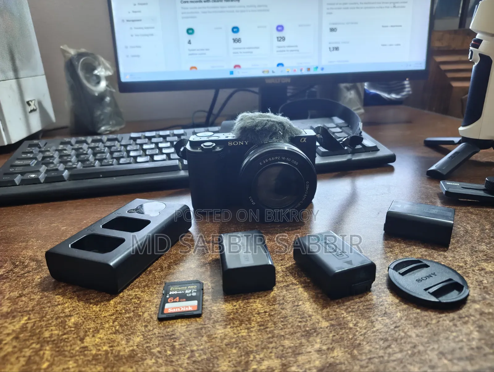 Sony Zv-E10 Full Vlogging Setup for Sale
