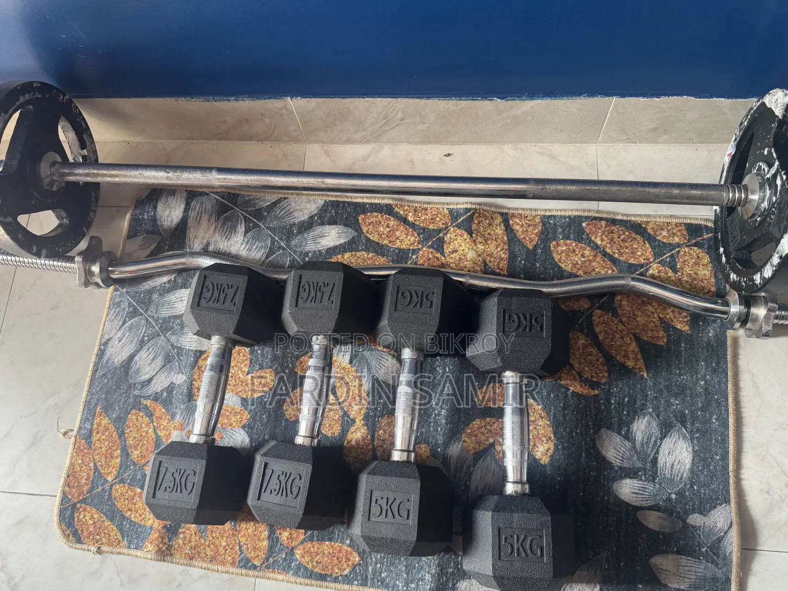 Gym Equipment - ( Dumbbell, Rod, Plate ) Best Quality