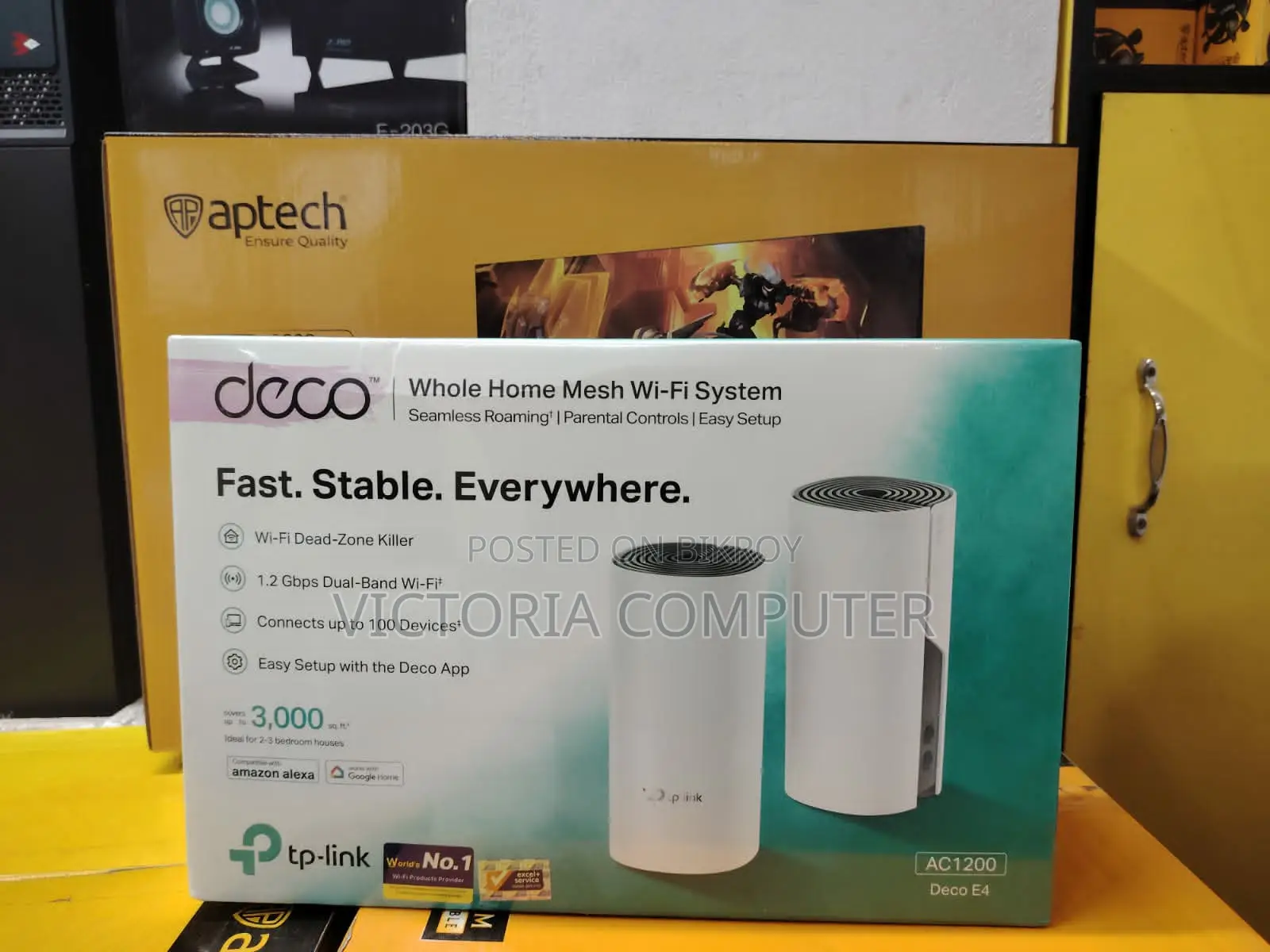 Tp-Link Deco M4-Mesh Wi-Fi System Ac1200 Dual-Band Router