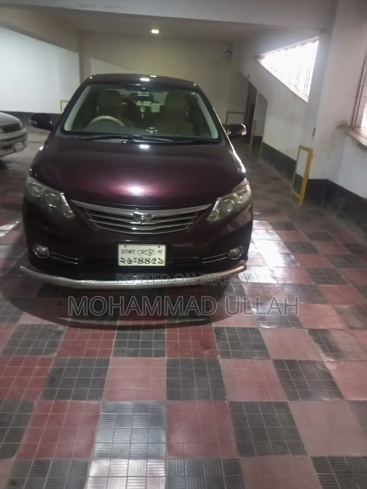 Toyota Allion 2012 Maroon