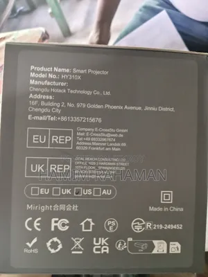 Magcubic Hy 300x একদম নতুন আর্থিক সমস্যার জন্য সেল দেয়া কাগজ আছে