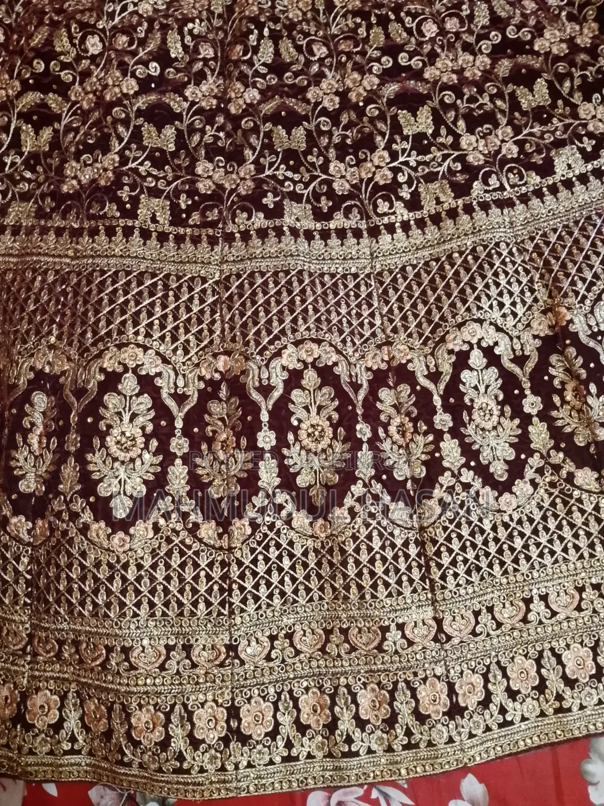 Velvet Lehenga