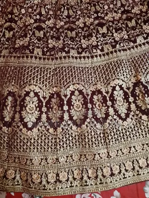 Velvet Lehenga