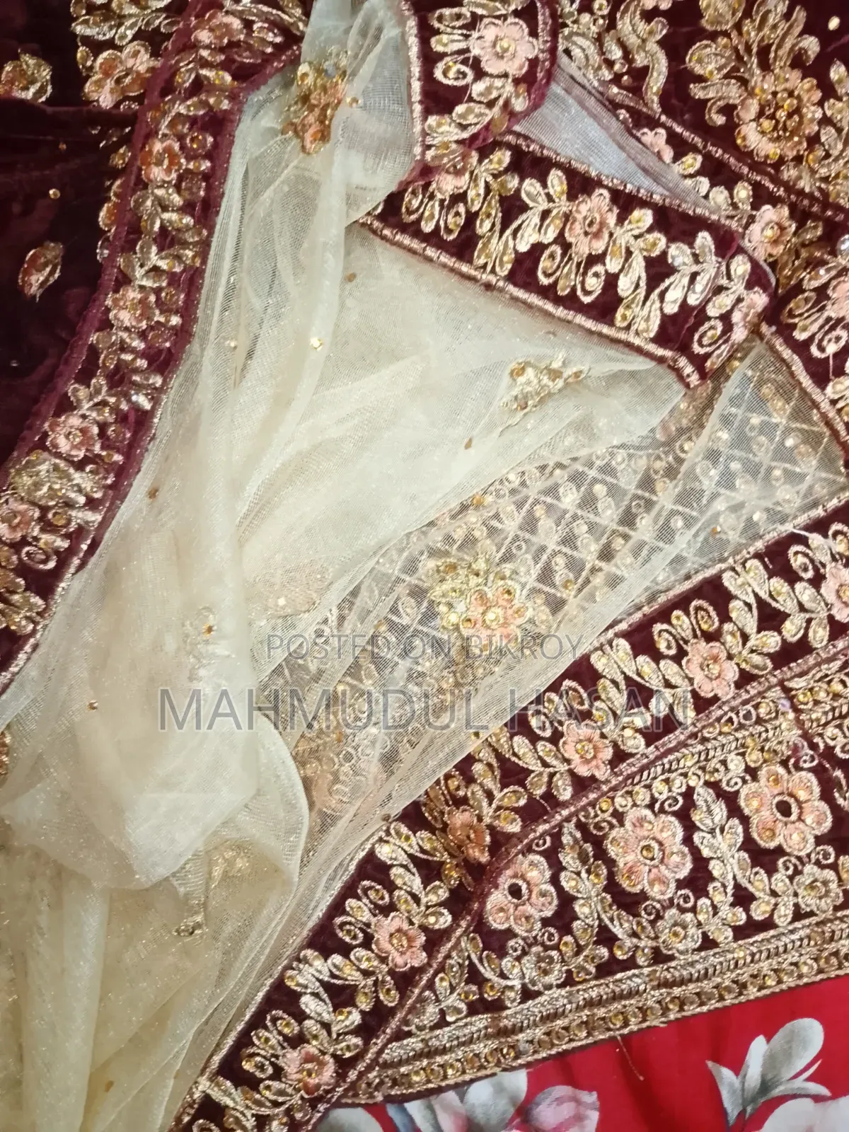 Velvet Lehenga