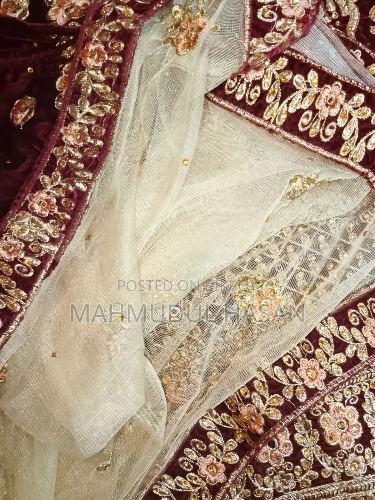 Velvet Lehenga