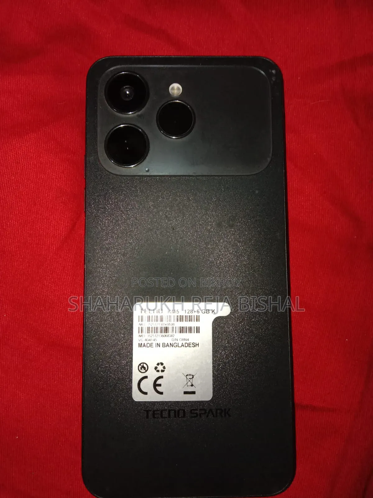 Tecno Spark 40 128 GB Black