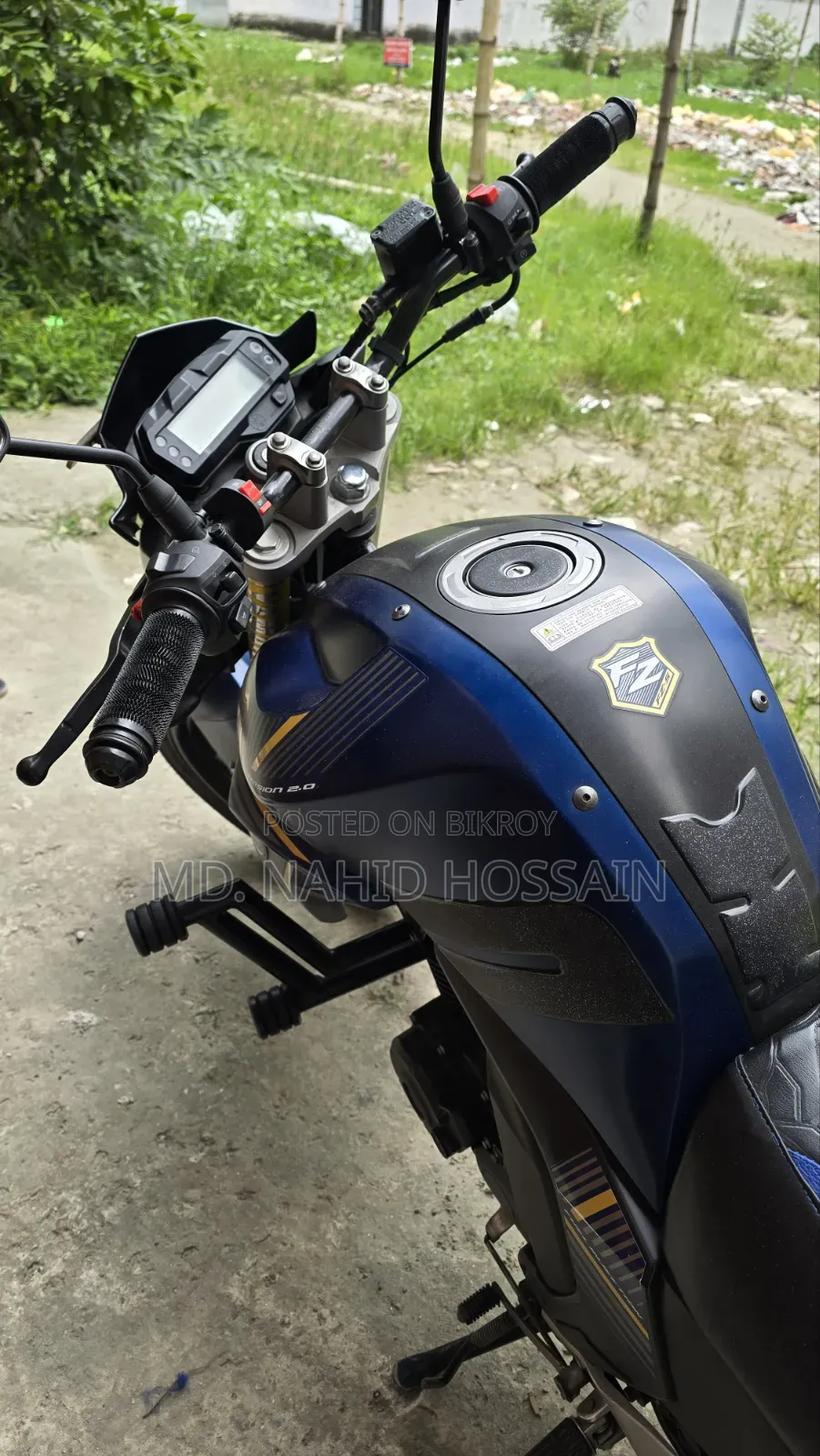 Yamaha FZ ২০২৩ ব্লু