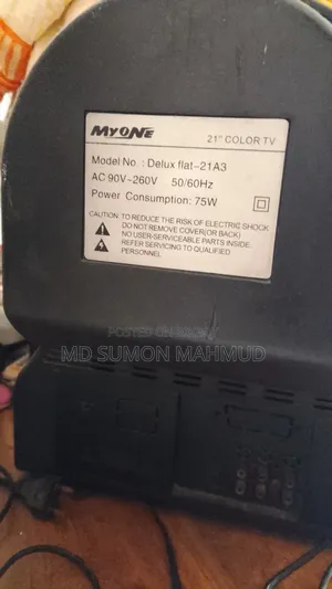 My One 21"Flat Tv
