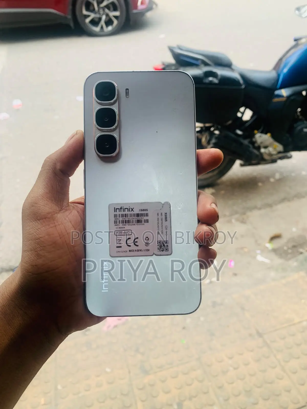 Infinix Hot 60 Pro 128 GB Silver