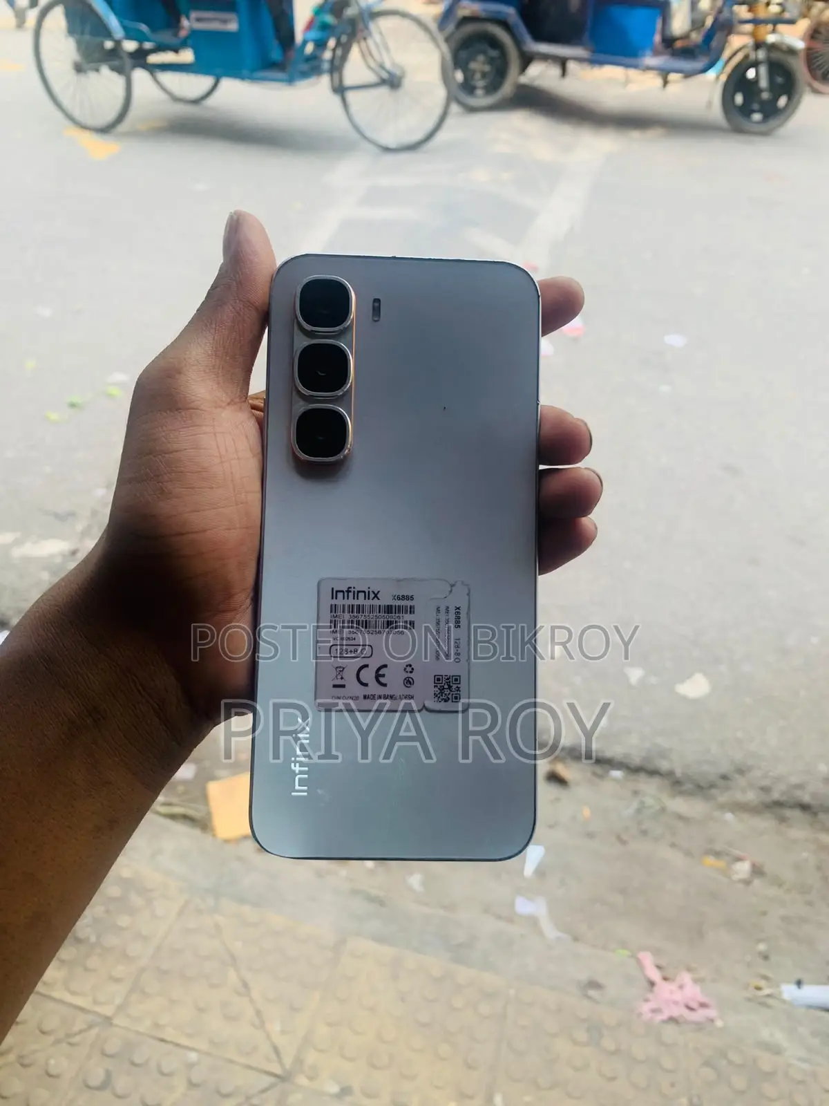Infinix Hot 60 Pro 128 GB Silver